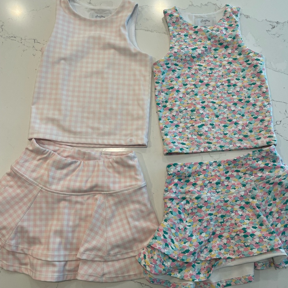 SweetHoney Pink and White Checkered Top